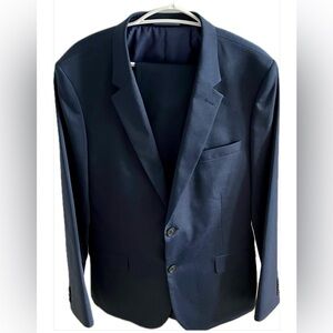 RW&CO Men’s 2-Piece Slim Fit Suit Medium / 40R Navy Blue